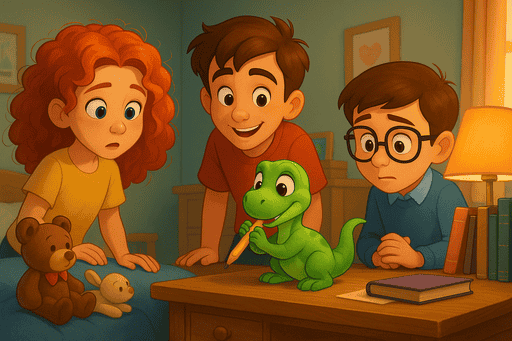 ino Kinderzimmer 2 Kindergeschichte Drei Freunde und der Wecker einer anderen Zeit