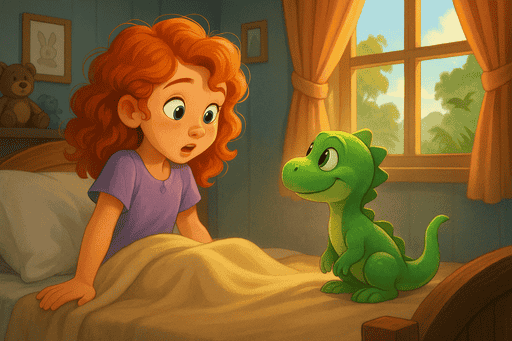 Dino Kinderzimmer Kindergeschichte Drei Freunde und der Wecker einer anderen Zeit