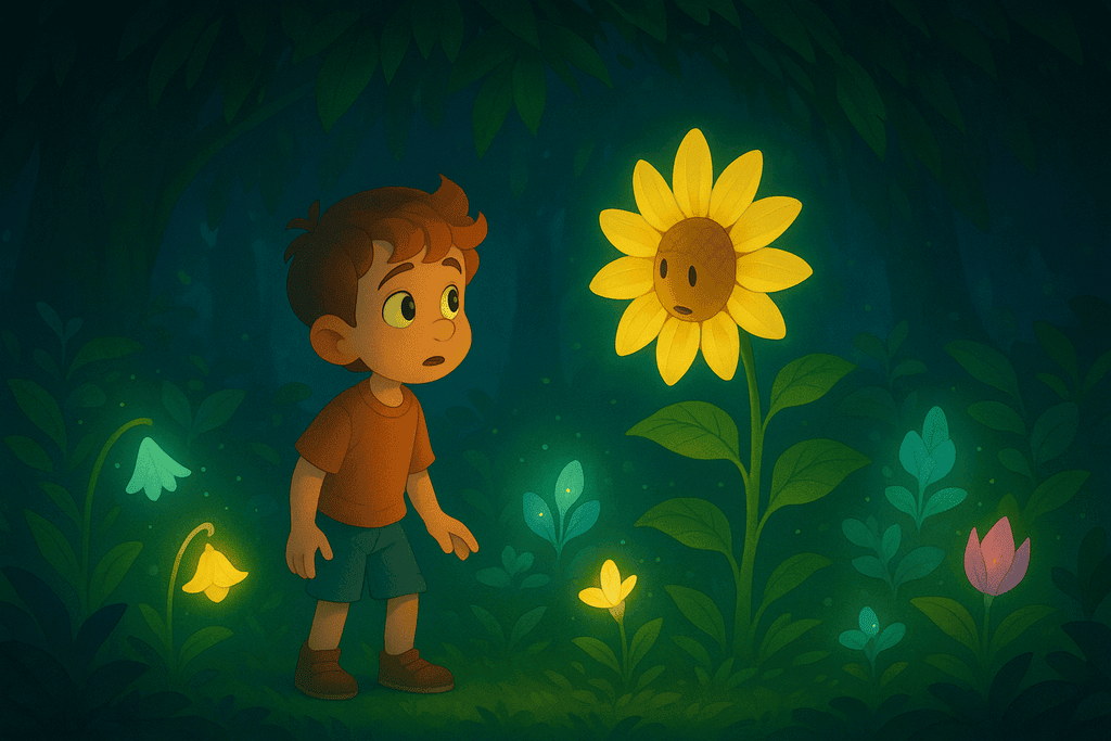 Kreis Kindergeschichte Wenn der Garten zum Leben erwacht