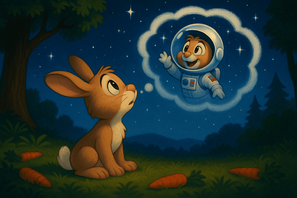 Traum Astronaut Kindergeschichte Hoppis Abenteuer auf dem Planeten Floppi